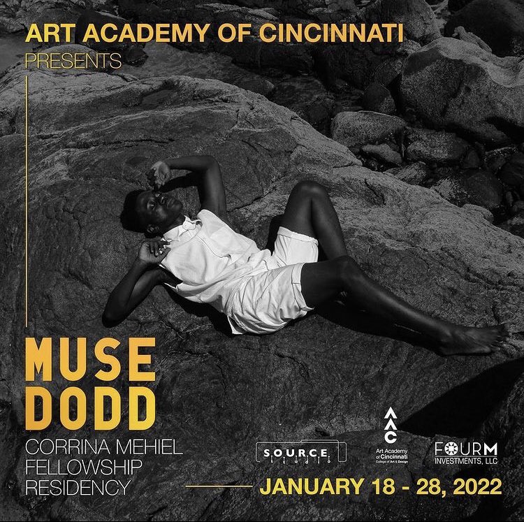 SOURCEstudioArt's tweet photo. We are excited to share that Corinna Mehiel Fellow Muse Dodd is currently being hosted as Artist in Residence through a partnership with The Art Academy of Cincinnati. S.O.U.R.C.E. Studio’s Corinna Mehiel Fellowship commenced in 2020, annually awarding women, trans and non-binary https://t.co/mFqqqpkGnH