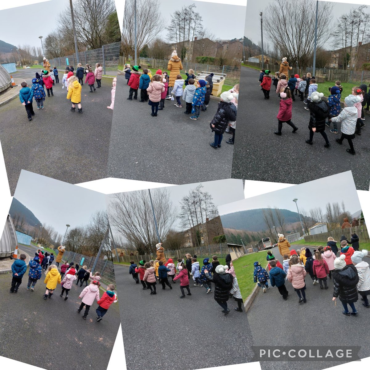 We've been on a bear hunt today...we can't go over it, we can't go under it...Oh no we'll have to go through it!! 😁🐾#UNCRC #article28 #article29 <a href="/OgmoreP/">Ogmore Vale Primary</a> <a href="/michaelrosenyes/">Michael Rosen 💙💙🎓🎓 NICE 爷爷</a>
