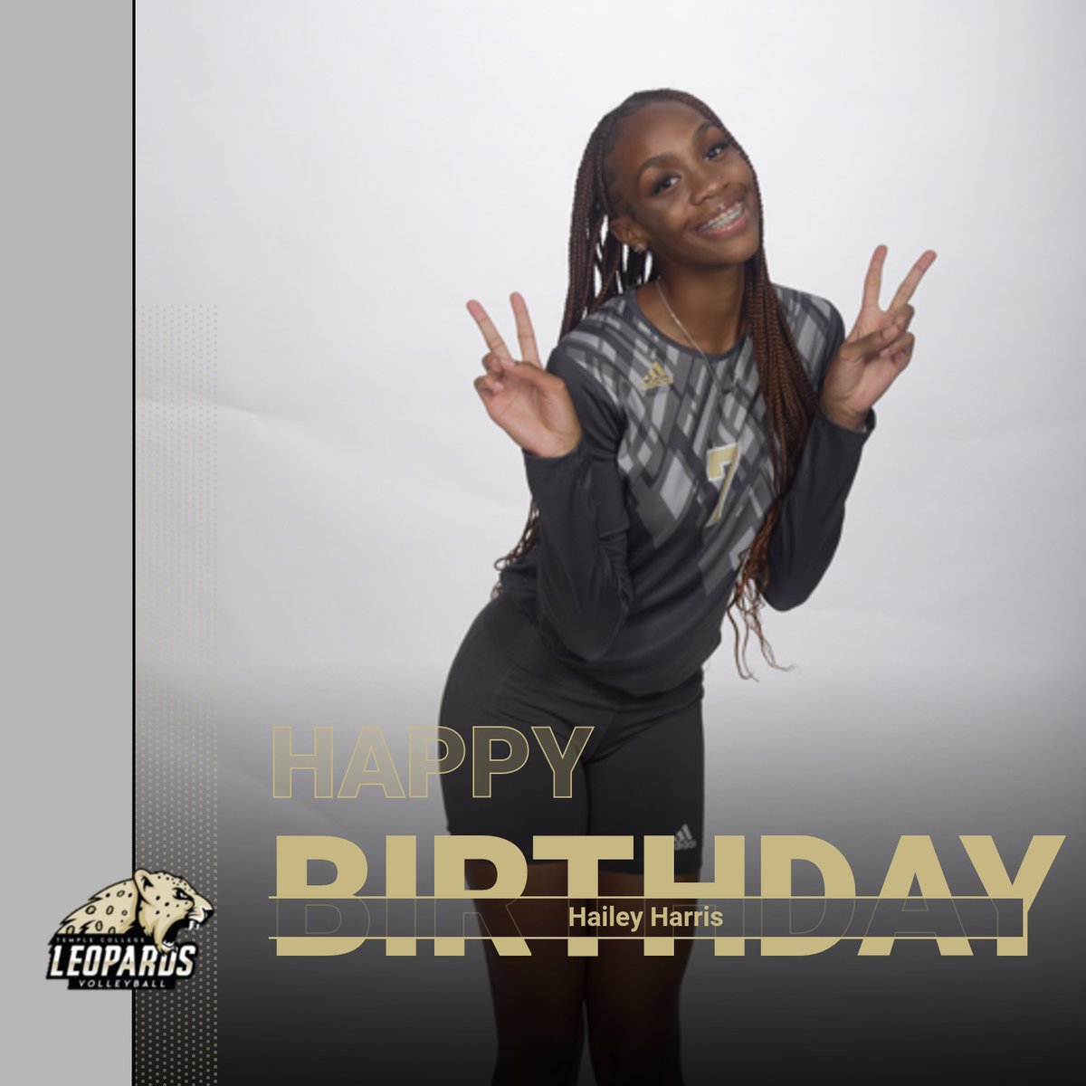 TempleC_VB's tweet photo. Happy Birthday Hailey Harris! https://t.co/8GodqluuaP