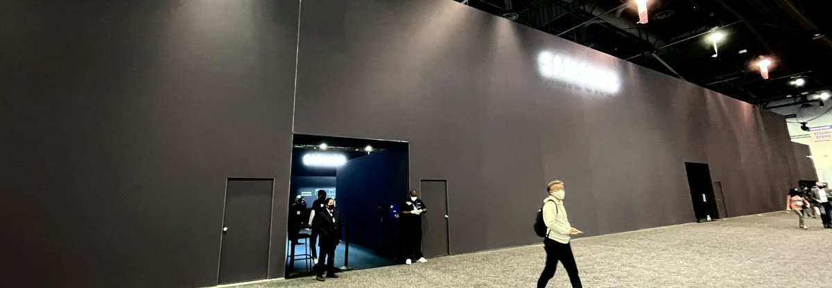kresbar's tweet photo. Attended #CES2022 early January. What does those 3 booth tell you about #corporateculture in this difficult time?
@Sony @Samsung @LG https://t.co/ZoRD89ffdb
