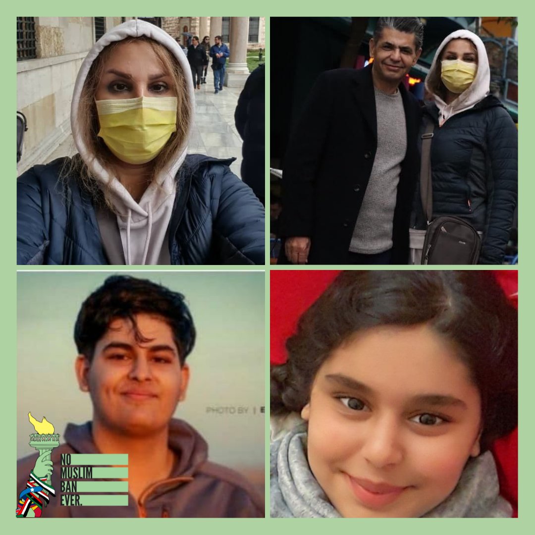 NIACouncil's tweet photo. It has been three years since Marziyeh won the Diversity Lottery and was denied entry because of the Muslim and African Bans. She is heartbroken since she is unable to be with her sister. #NoMuslimBanEver https://t.co/nvEjn4LtER