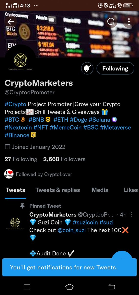arkibaron's tweet photo. @furrincrypto @CryptoLvrr1 @CryptooPromoter Done https://t.co/kEaCYOO7cg