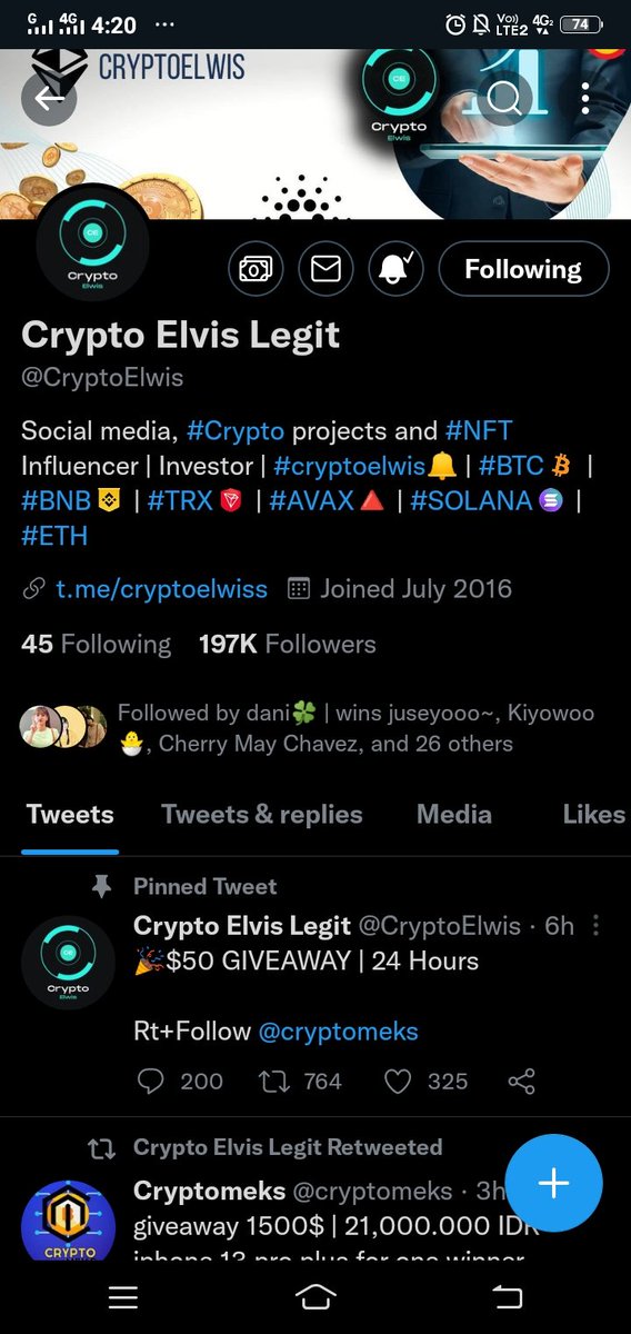 arkibaron's tweet photo. @cloudgemz @cryptomeks @CryptoElwis Done https://t.co/Qj9Y4RayWi