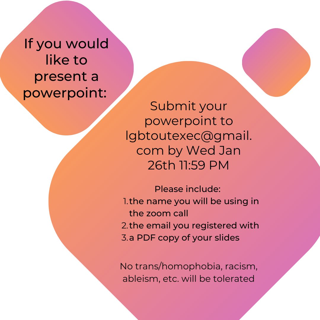 Ppt night on Friday! Show us your niche interests 👀👀