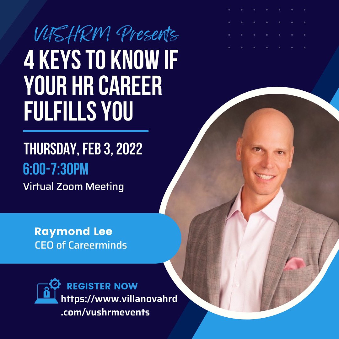 Join us at our upcoming webinar to find out how choice, mindset, agility, and trust are related to career change and success. Raymond Lee will share his expertise on career transitions and how to drive your HR career in a positive direction.
Register now! Link in our bio✌️💙