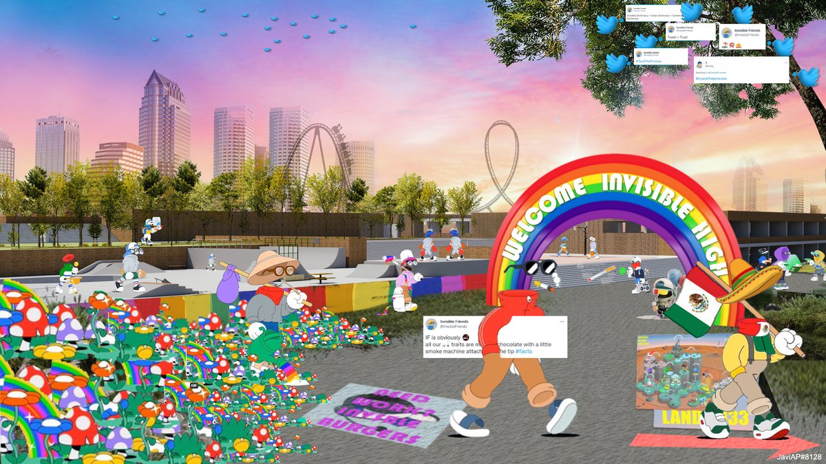 Hey guys!! Invisible High would be a great place to learn about new words such as *tuest *payed *lumberjac *groing. Also learn about chocolate stix and bing bongs.
Have a great Time!! and #TuestTheProcess

<a href="/InvsbleFriends/">Invisible Friends</a>

<a href="/nelsg_/">Z.</a>

<a href="/MotionMarkus/">Markus Magnusson 🤝</a>

<a href="/RNDMCHARACTERS/">Random Character Collective</a>

@coinbilly_