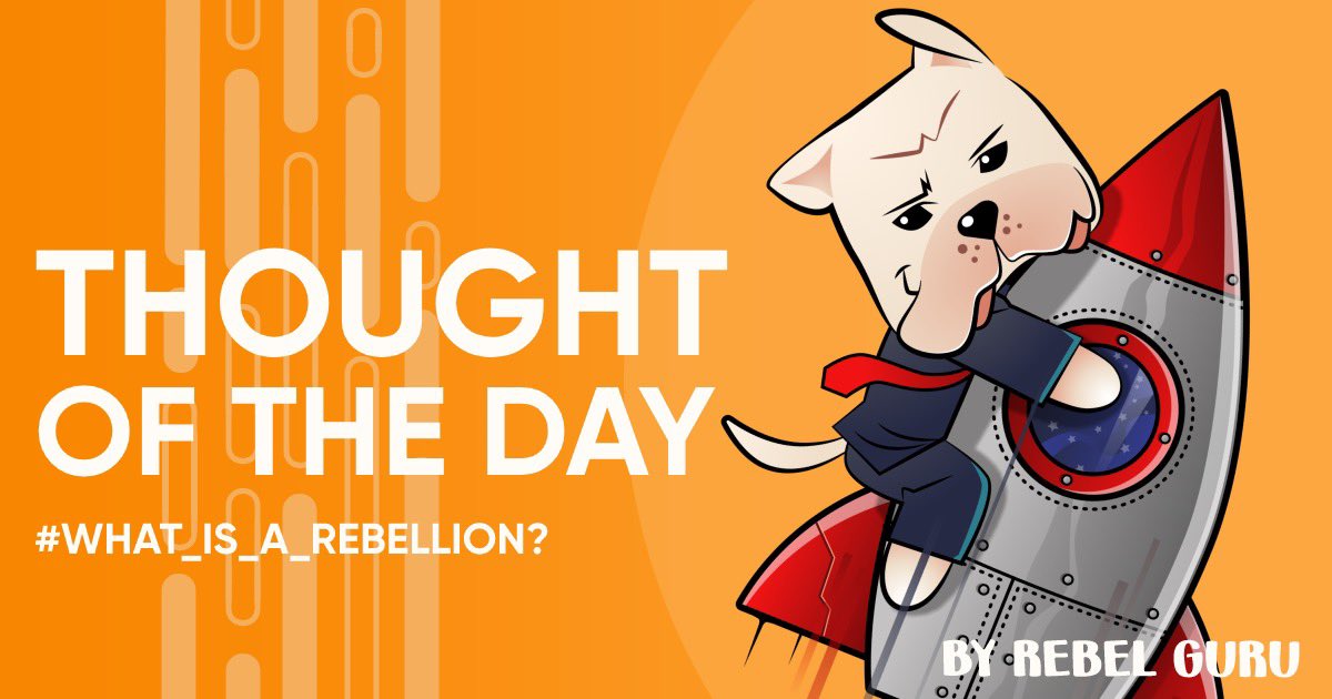 RebellionToken's tweet image. Rebels, as you know, life is made of changes, only for the best! Together, we adapt and we surrender to trust! Here is a fact we need to remember: After a &quot;slumping time&quot;, always comes GOOD fortune! 🍀 

#WeAreOne #cryptocurrency #Crypto #NFTCommunity #NFTs #Bitcoin #gemsbsc