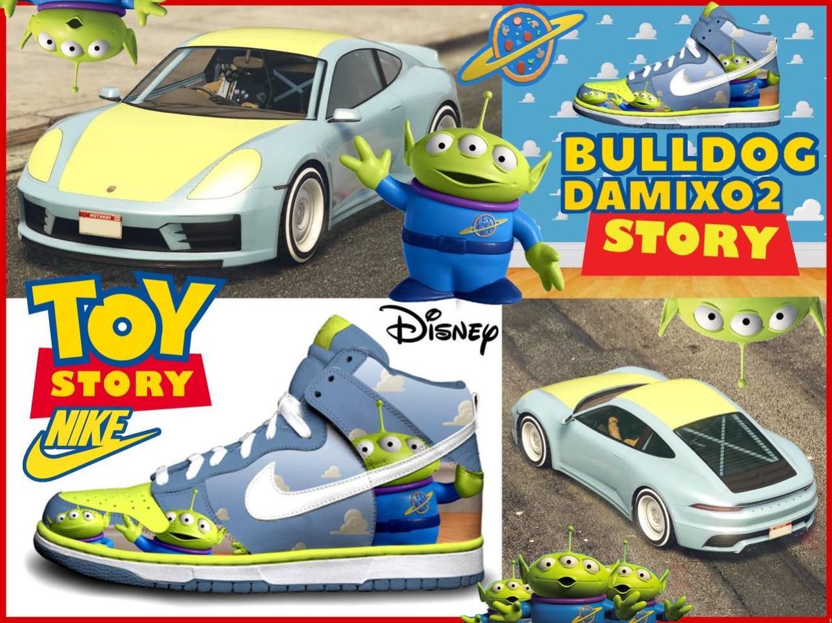 Bulldog_TM_GTA's tweet image. 🦁GIVEAWAY LION🎁

⛅ JORDAN × TOY STORY🧸
👽ALIEN👽

COLLAB WITH ⭐ @DAMIXO2 ⭐

R U L E S:
•❤️LIKE &amp;amp; RT♻️
•⭐FOLLOW: @bulldog_lion and @DAMIXO2 
•🔢PUT A NUMBER 1⃣-1⃣5️⃣0️⃣

🏆1 WINNER🏆
❌ENDS IN 4 DAYS
⚠️FOLLOW THE RULES! WE WILL CHECK
