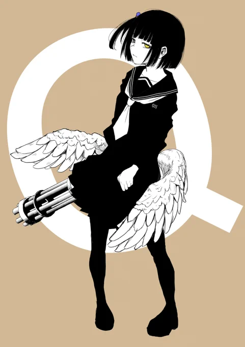 skebで描かせて頂きました、【Q】歌った時の雨森小夜さんです!この曲、原曲がそもそも好きだし楓刀京明雨葛カバーもすごく好き(΄◉◞౪◟◉) 