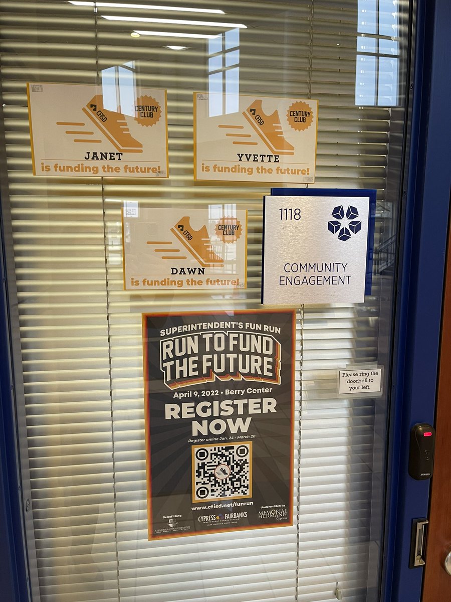 CFISDYvette's tweet photo. We’re registered for the Superintendent’s Fun Run! Check out our golden Century Club shoes! 👟🏅
#CFISDFunRun #CFISDspirit https://t.co/uiviyGkAd8