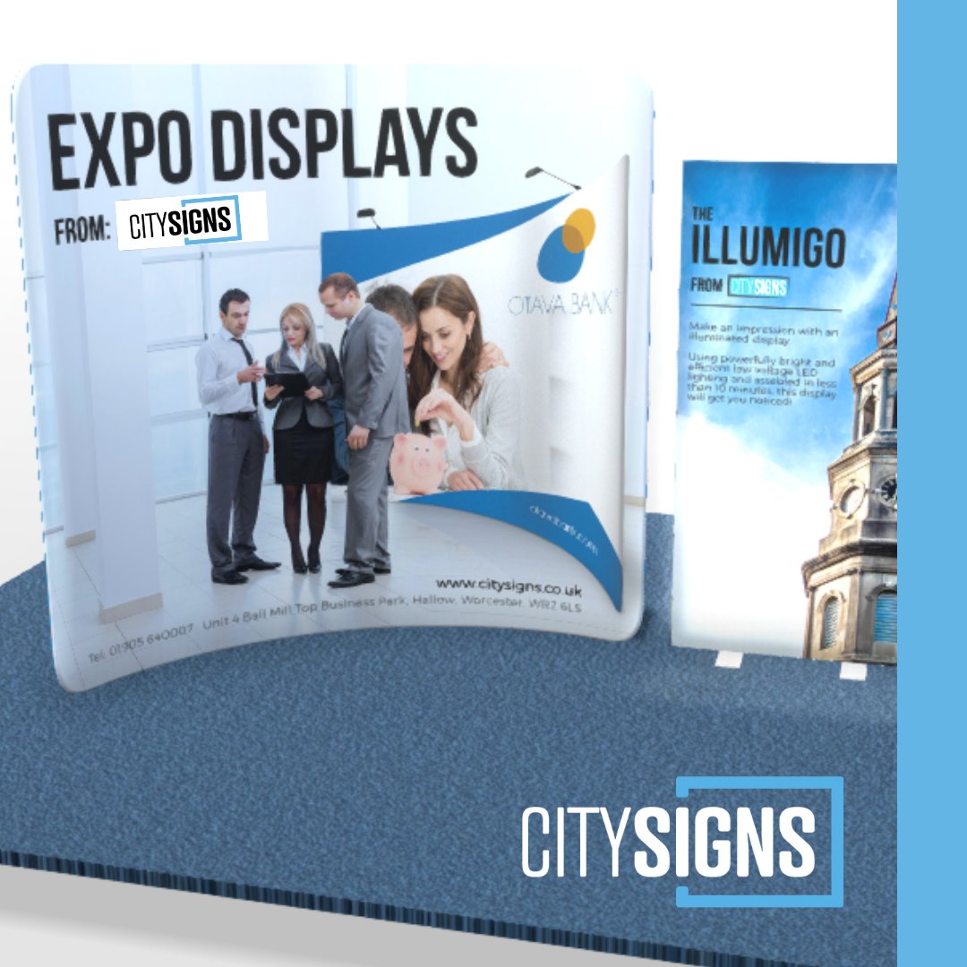 citysigns's tweet photo. Are you planning exhibitions for this year?
As a busy #MarketingManager being organised ahead of time with your graphics, posters, exhibition stand designs & exhibition materials will give you a headstart in 2022.
Call us on 01905 640007.
#worcestershirehour #expostands #expo https://t.co/CFaDp91bJ6