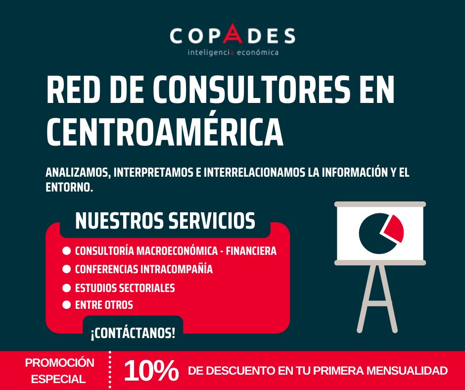 COPADESGT's tweet photo. #COPADES es una firma de servicios profesionales orientada a la consultoría económica, financiera y gerencial.

¡Pregunta por nuestras membresías y otros servicios disponibles!
✉️ asistentededireccion@copades.com
📞 PBX: (502) 2319 - 8298 https://t.co/Ss1Fo1i83I