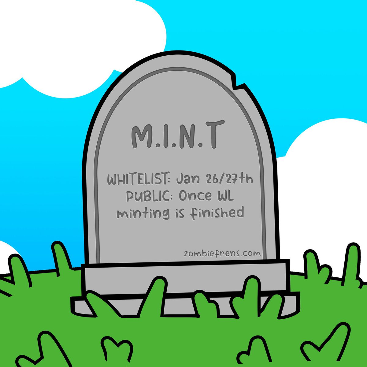 Zombie Frens (SOLD OUT) tweet media