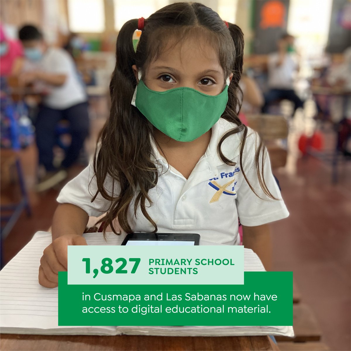 Inclusive #DigitalEducation starts with our teachers. On this #DayOfEducation we celebrate these significant steps that bring #DigitalLearning closer to the thousands of children we serve.

Thank you <a href="/ComunidadMadrid/">Comunidad de Madrid</a>  and ACCD for transforming education together with us. 💚📖