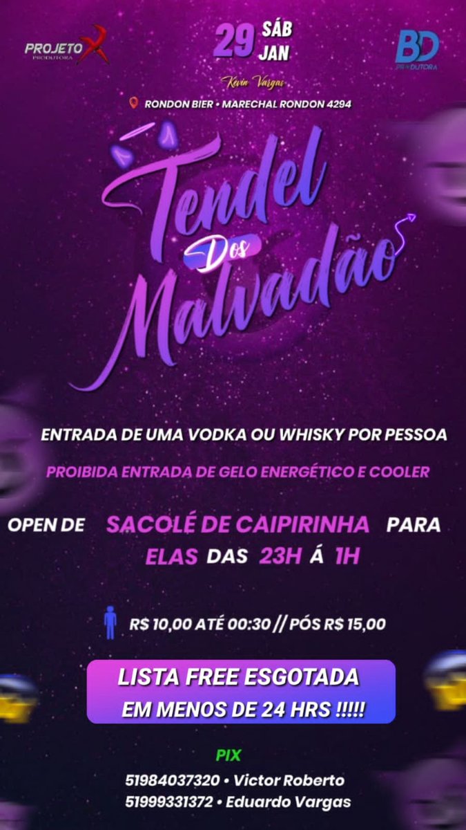 Fellipe_Campos2's tweet photo. Vai ser bailão, tu não vai perder né?
💥🔥✔️🍺👽😈
@_bd_produtora https://t.co/XVQ6FQ30YG