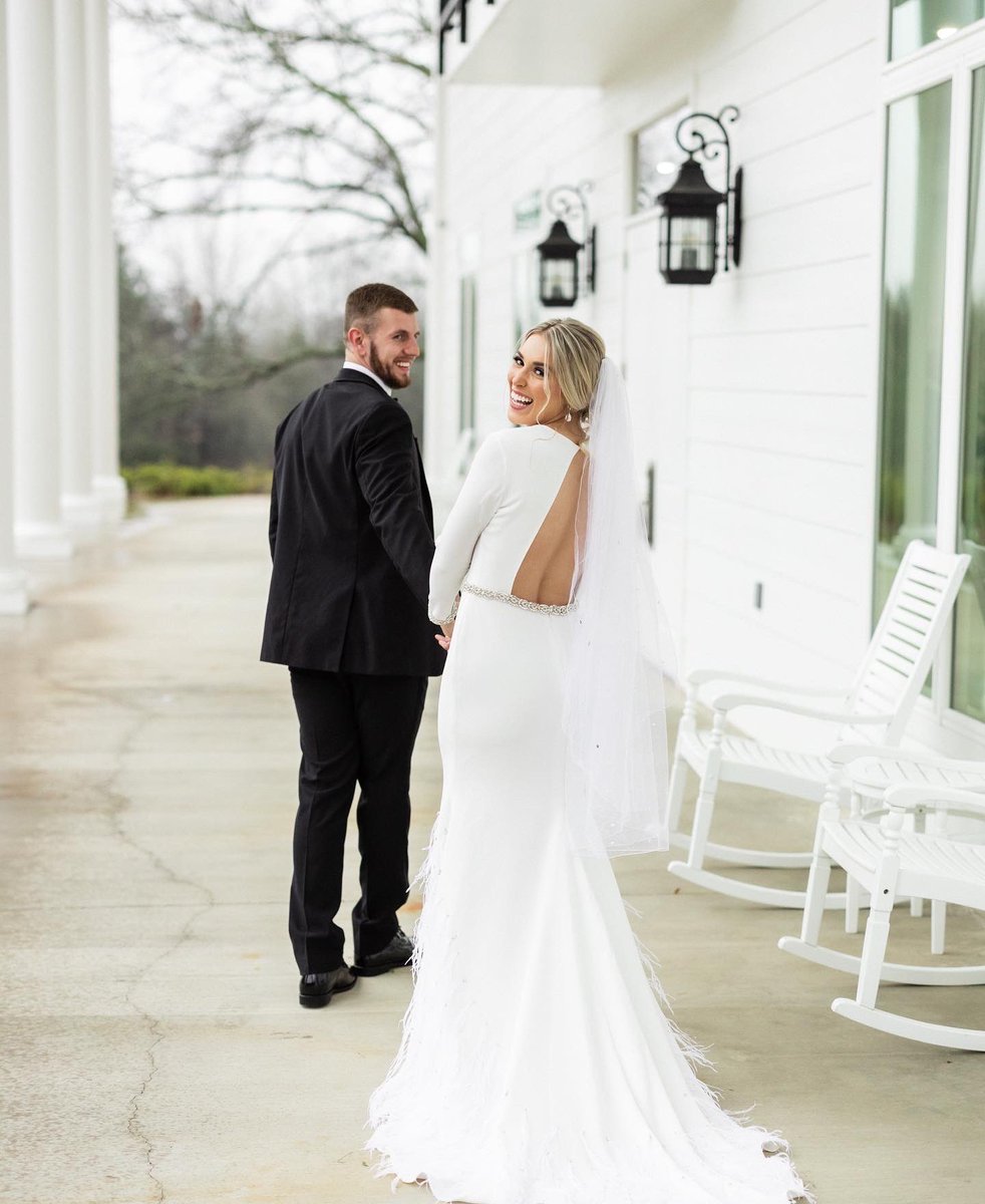 Brayden7Brazeal's tweet photo. I am the true definition of out kicking your coverage! Got to marry the woman of my dreams a couple of weeks ago! ❤️ 1/8/2022 https://t.co/EsNGNmgXSD