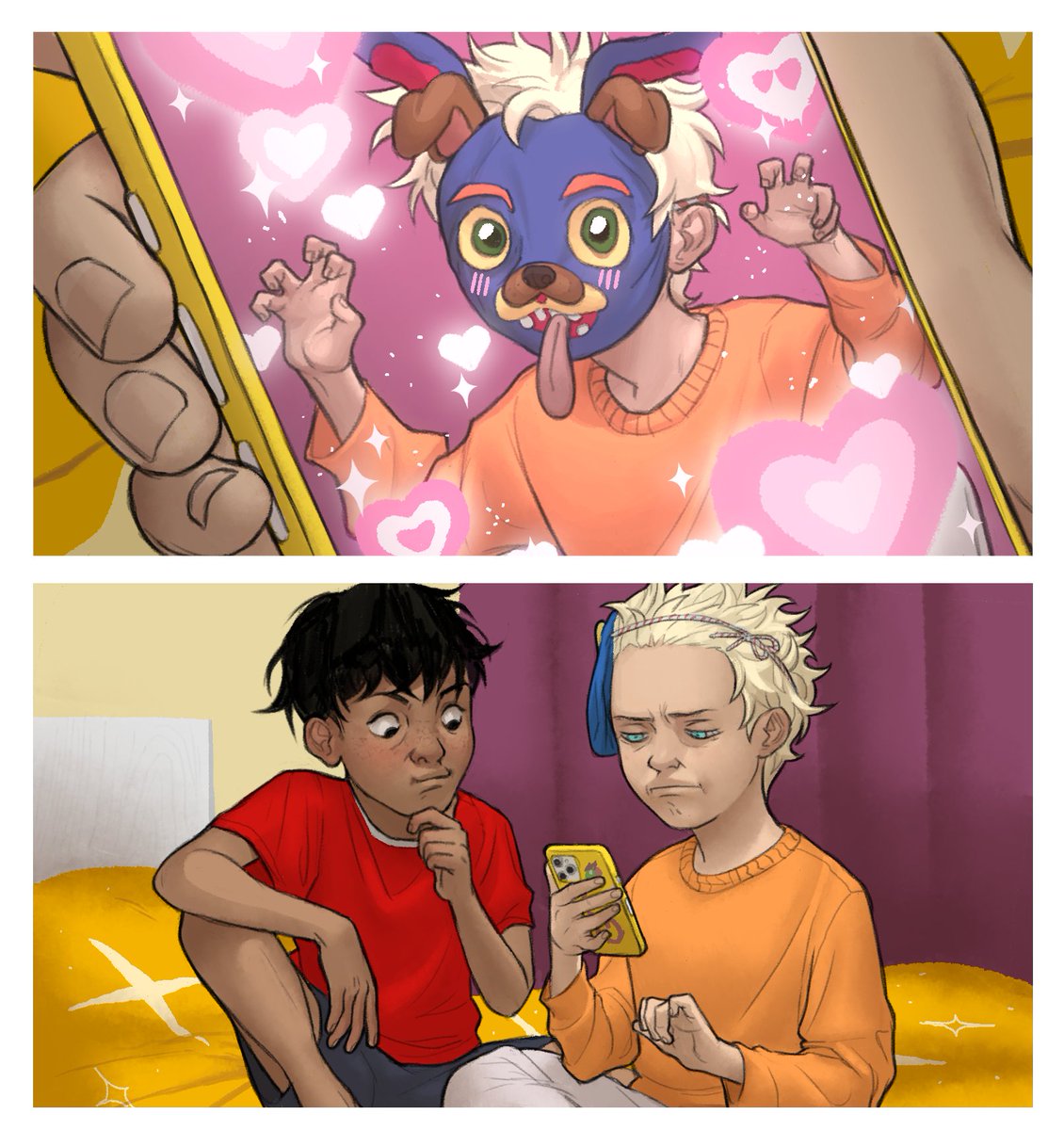 "A mask from The Ghost Girl"