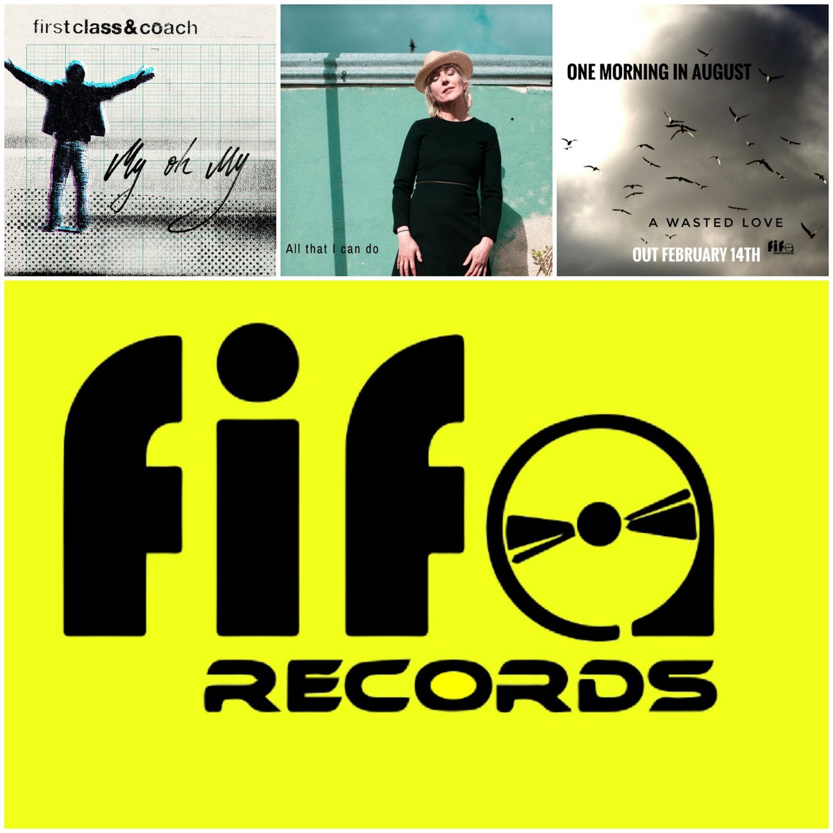 CorkFifa's tweet photo. 3 new singles heading your way in the coming weeks.
Feb 4th 'My Oh My' from @FirstAndCoach💥
Feb 11th 'All That I Can Do' from @catdowlingmusic💥
Feb 14th 'A Wasted Love' from @OneMorninAugust💥
#newmusic #firstclassandcoach #catdowling #onemorninginaugust #fifarecords https://t.co/qg1uSRvGGF