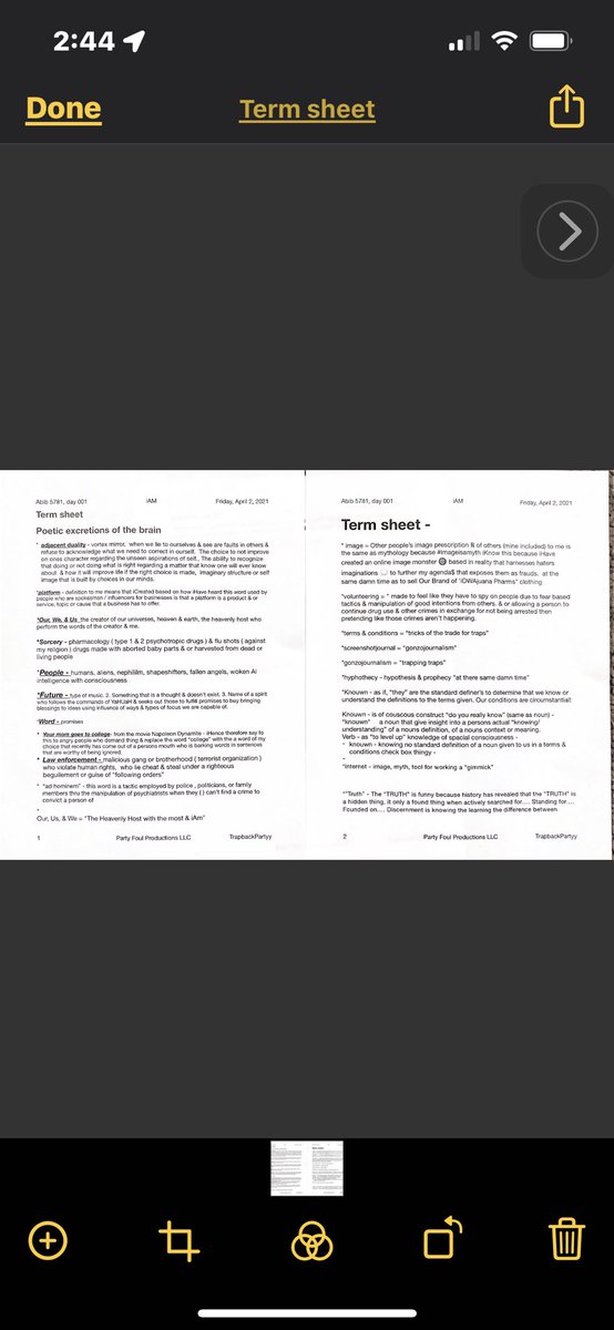 iOWAjuanaRadio's tweet photo. 🏁#termsandconditions #illdecide #journal #screenshotjounal #ism ‘Rrr 🏴‍☠️  #termsheet https://t.co/11q5yWqtPL