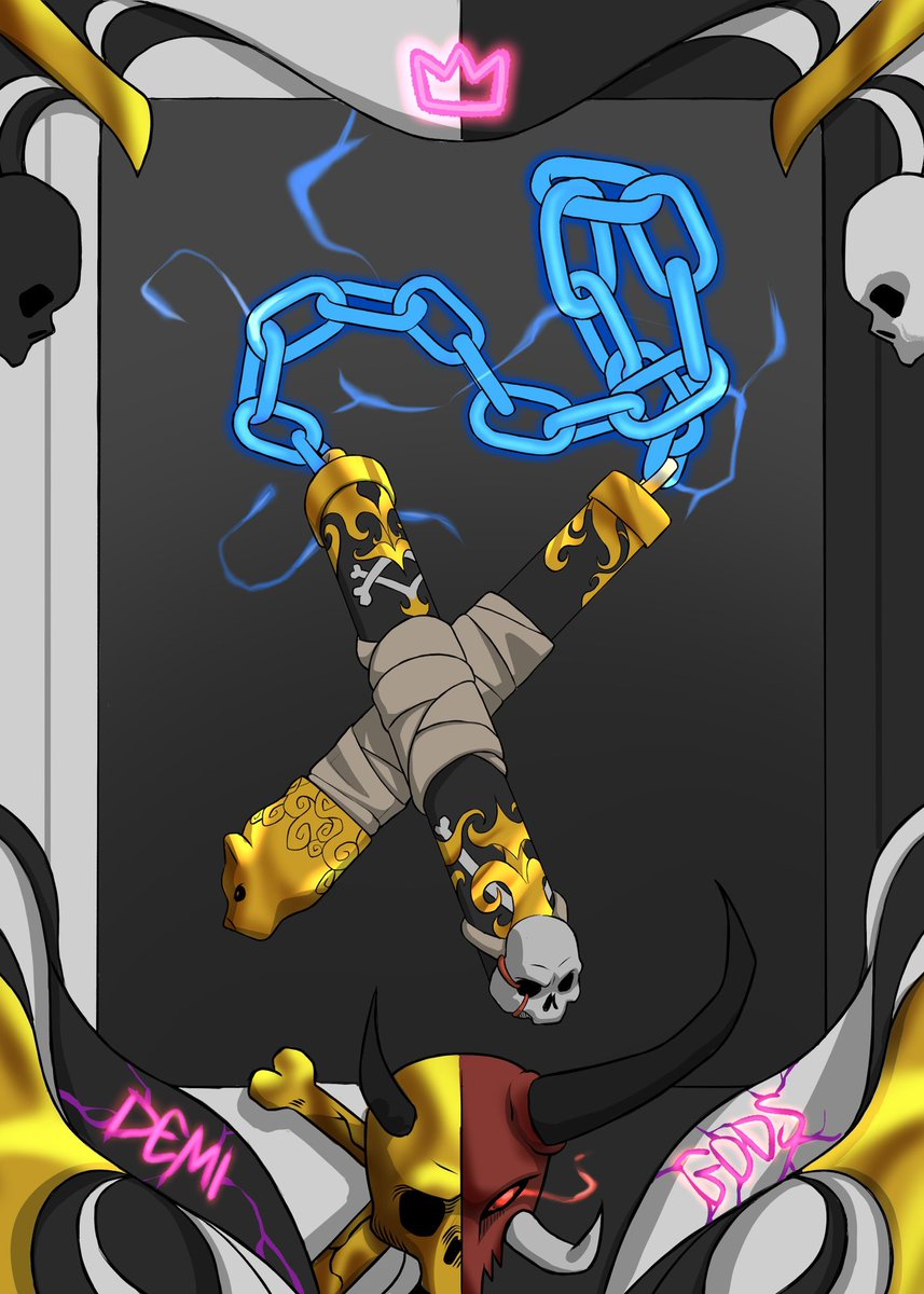 demigodsnft's tweet photo. Demi God’s Universe Weapons Incoming 💥#DGU https://t.co/7DBJ7Q6Poa