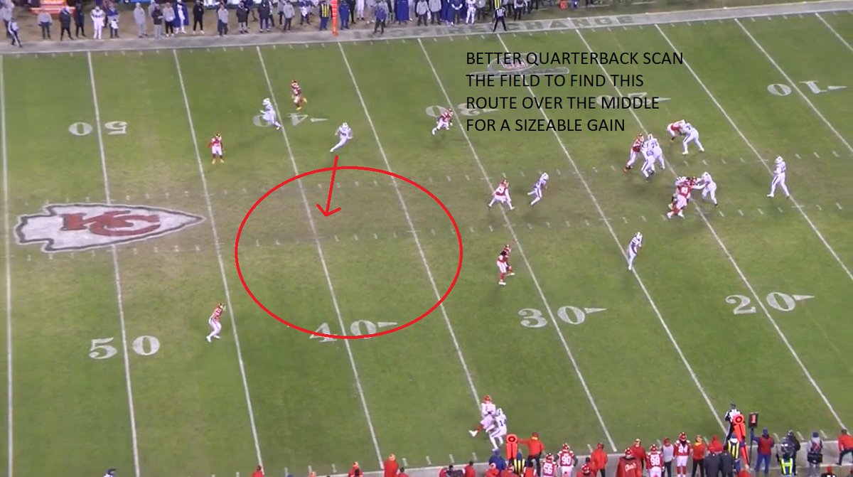pff_seth's tweet photo. going through progressions with josh allen https://t.co/hNyYBEW4Tk