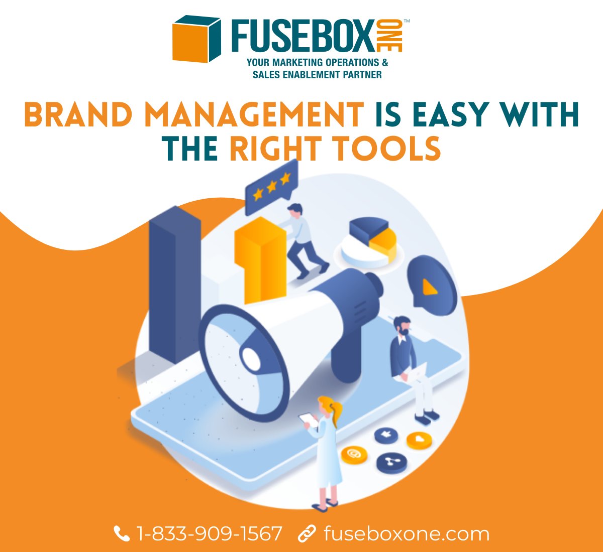 FuseBoxOne's tweet image. Make building and managing your brand faster and easier. From templates to commercial print services, the right tools and companies will make creating, customizing, printing, and ordering materials easier.
#marketing #branding #marcomtools #martech

bit.ly/3FGnPFE