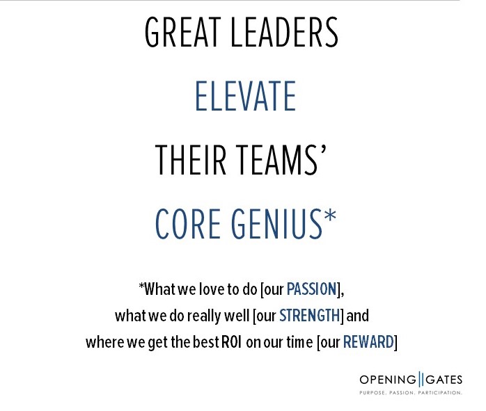 opening_gates's tweet photo. Imagine doing something you don’t enjoy, you’re not good at and that isn't rewarding - day in day out!  It would do your head and your heart in.  

Imagine expanding, elevating, leveraging that CORE GENIUS.  Now that would create a mighty fine culture 

#leadership #coregenius https://t.co/7iWgkcNgAp