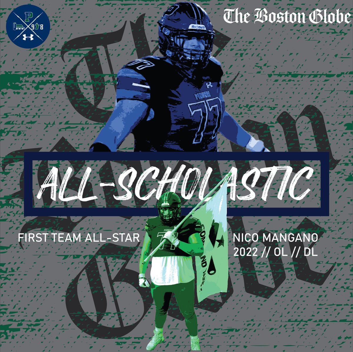 Boston Globe All-Scholastic 1st Team: <a href="/NicoMangano77/">Nico Mangano</a>
-
“6-foot-2, 310-pound senior from Georgetown was a two-way force for coach Mike Flynn and the 9-0 Mark Conroy Bowl champions... Evergreen Lineman of the Year...”
-
#DefendTheFarm//#FLYHIGH//#GoHighlanders//#evergreenfootball
