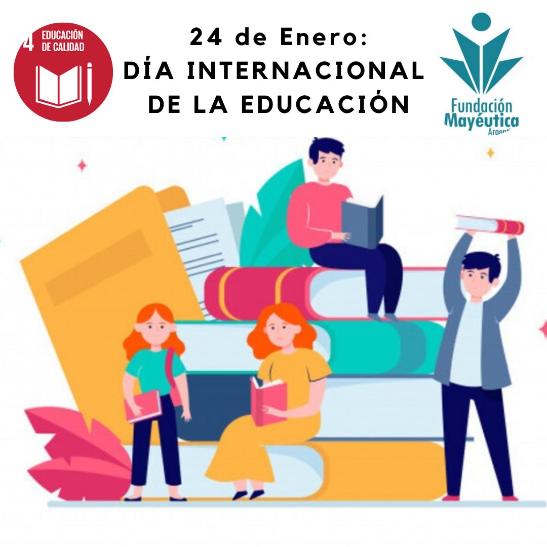 FmayeuticaAr's tweet photo. “La Educación es un derecho humano, un bien público y una responsabilidad colectiva.”

Diciembre 2018 @ONU_es proclamó el papel q la Educación desempeña en la paz y el desarrollo.
Educación d calidad, inclusiva y equitativa p/ todos.

Cambiar el rumbo, transformar la Educación https://t.co/jjk0A50tI3