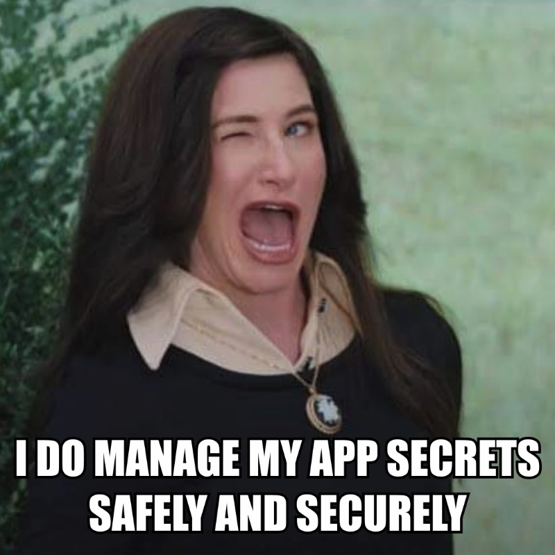 doppler's tweet photo. Too many of us, too often 😅
 
Manage your API keys with Doppler. 

Set up in minutes, start for free!