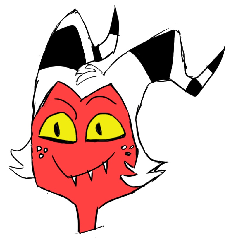 BLEPPYLOVESU's tweet photo. Here, I decided to draw Moxxie and also did his (much better) BLEPPY STYLE COUNTERPART ON THE RIGHT i named himโจMooxiโจ๐
#HelluvaBoss #HelluvaBossMoxxie
#Mooxi #BleppyCinematicUniverse
#BleppyStyle (๐) #Stoozas https://t.co/4mg1FLPLgZ