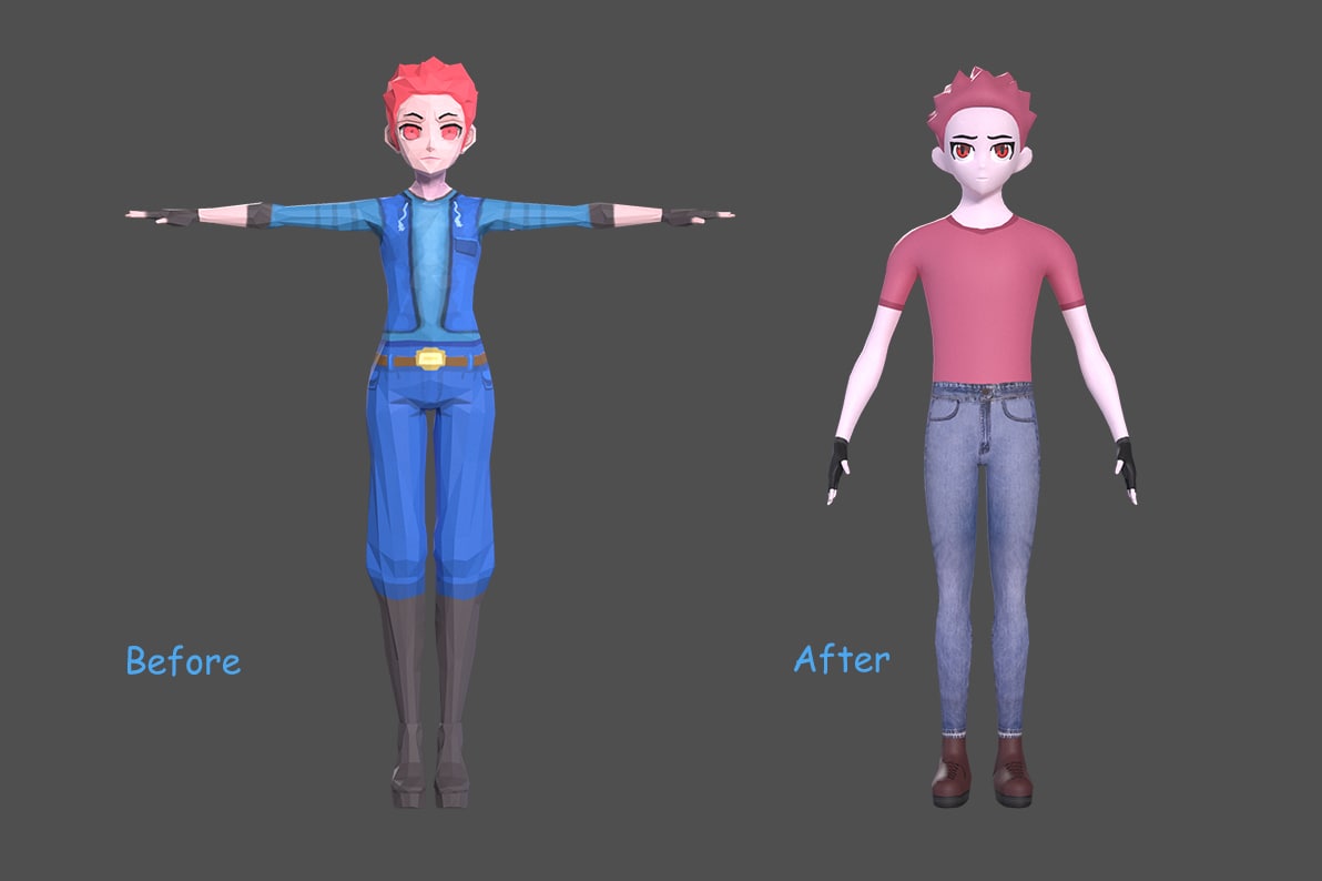 RevomonVR's tweet photo. Whatever the market conditions are, we work. We commit to provide one of the best collectible monster metaverse. We are upscaling the heros quality, bye polygoned characters 💫 #revomon #VR https://t.co/DOwNV1QhAb