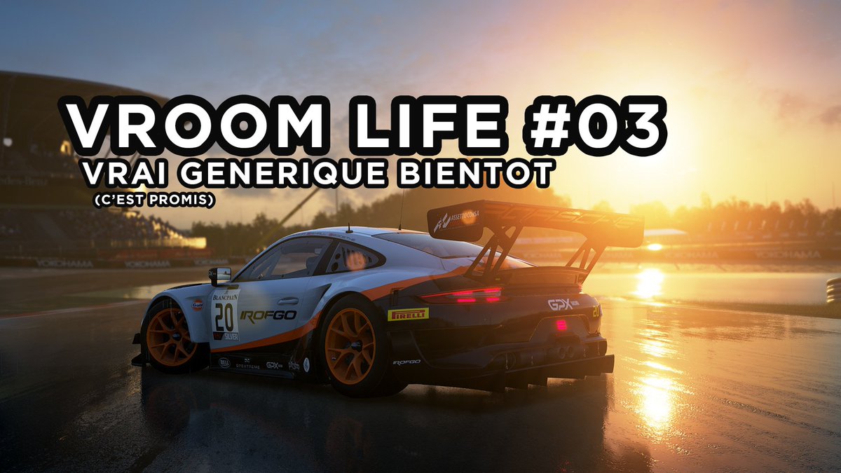 Salut les gens ! L’épisode 03 de votre recap hebdomadaire des streams ACC Fr est sorti !
Intitulé “ Canard ou chasse-neige” vous comprendrez !

A retrouver ici —-> youtube.com/watch?v=Ot-Bb-…
#acc #twitch #Simracing