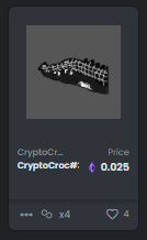 4 Favourites on our latest NFT!? Where are the purchases! 🤣💎👑
PURCHASE NOW! ⬇️💯
opensea.io/assets/matic/0… #NFT #NFTs #NFTCommunity #NFTArtist #NFTProject #NFTPromotion #NFTPromoter #nftcollectors