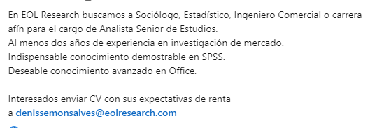 Oferta Laboral
Solo comparto por ayudar.
comparta #haypega