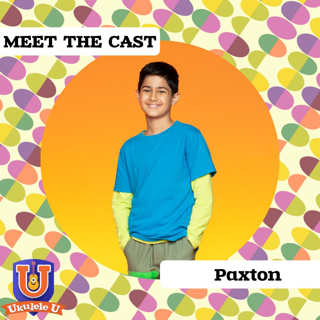 Uke_U_Kids's tweet photo. Happy Monday! Today’s featured cast member is Paxton! 💙✨

Paxton loves his dog, Rosie and his cat, Stevie. One day he hopes to have a pet snake. What pets do you have? Tell us in the replies! 🐾🐍

#UkuleleU #CBCKids #CBCGem #KidsTV #PetsOfCanada #DogsOfCanada #CatsOfCanada https://t.co/X2ubsB99pf