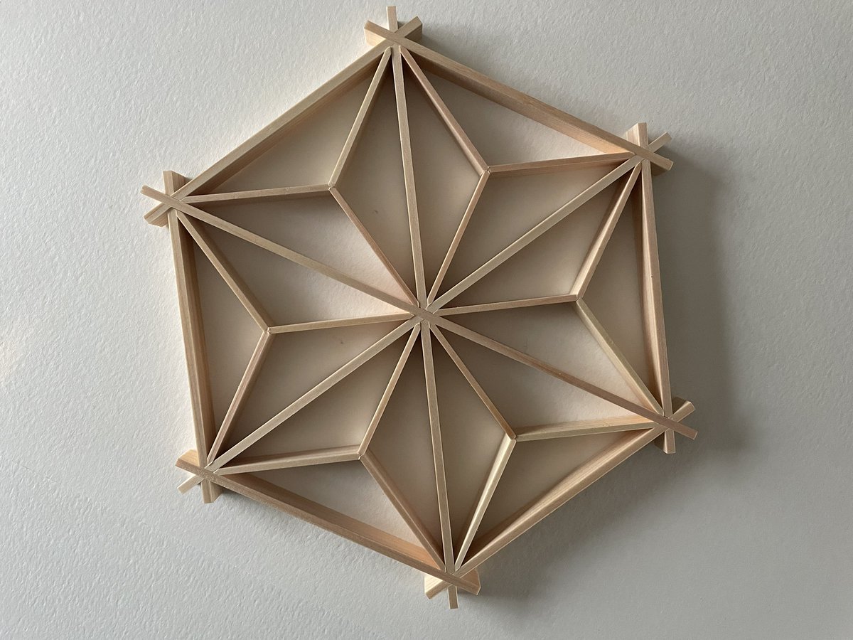 For our monthly posts for 2022 we invite BC educators to share moments of math joy they have experienced themselves or with their students. #bcedchat 

This month @jnovakowski38 shares her experience with the traditional art of Kumiko. 

Share your #mathjoy here!

January 2022