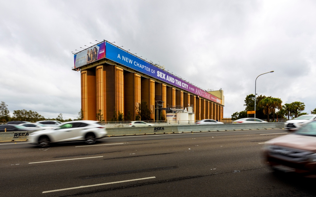 …And Just Like That, Binge on the Glebe Island Silos.
 
Both faces of the nation’s most iconic billboard celebrated the release of the latest Sex &amp; the City instalment. The campaign used a blend of classic and digital to drive stronger reach and share of time.