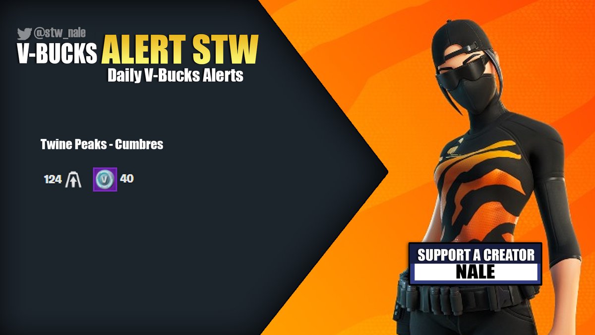 Fortnite STW News - NALE tweet media