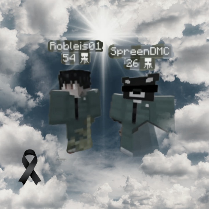 RobleisUpd's tweet photo. Cómo no va ser bonito el cielo si allá están Robleis y Spreen cubitos. 😭 🤧
#SquidCraftGames https://t.co/GQxtHybqTk
