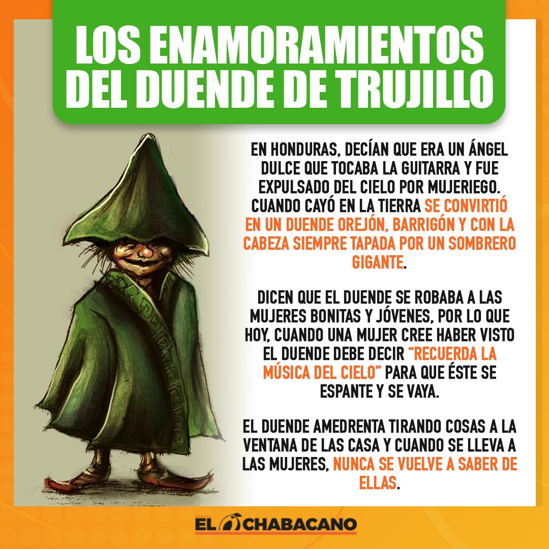 SemElChabacano's tweet photo. ¿Alguna otra leyenda que recuerden en donde se hable de duendes, chabacanos? #CuriosidadesChabacanas https://t.co/oCAxLsQj8l