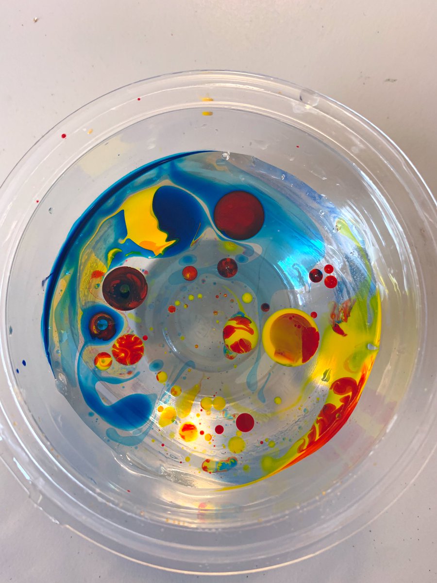 rosie_mizon's tweet photo. Marbling. ๐ Year 12 Textiles. Testing out marbling inks on water ๐ง @SADARTdept @SwindonAcademy1 @UnitedCollege6F #aleveltextiles https://t.co/Cz0Yph6jsJ