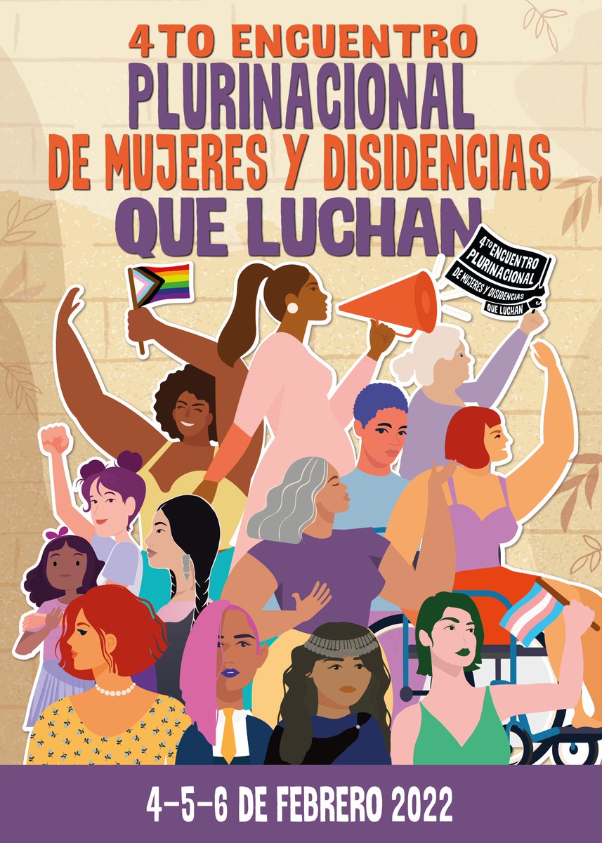 Coordinadora8m's tweet photo. 🔥IV Encuentro Plurinacional de Mujeres y Disidencias que Luchan.
Encontrémonos mujeres y personas LGBTQI+ para analizar y proyectar juntes nuestras demandas y plan de lucha✊
👉🏾Inscripciones en https://t.co/LqmTnLJegv https://t.co/Djlo9CP9HU