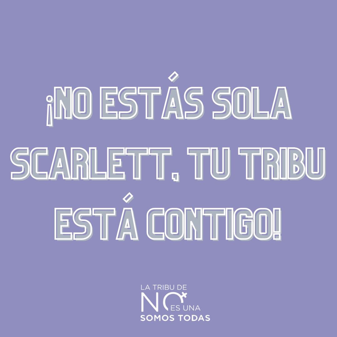 somostodasmx's tweet photo. La violencia no se justifica de ninguna forma. Scarlett, estamos contigo. 

#noesunasomostodas #justiciaparascarlett #feminismo #niunamenos #sororidad https://t.co/rJ4vIIOxPM