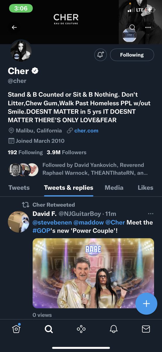 skellog's tweet image. When @cher chers your video 🤩