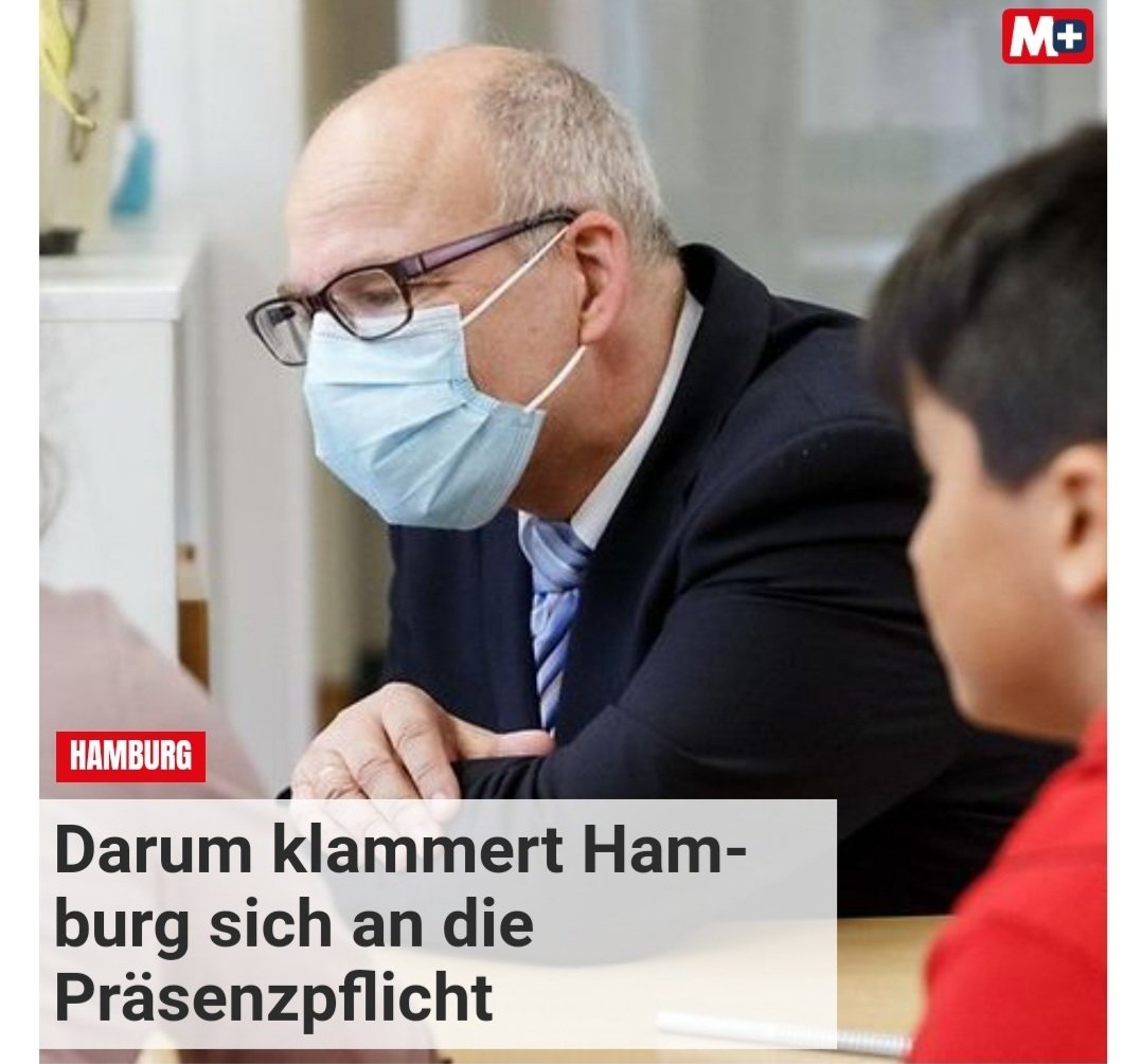 Ich bin Hamburger und klammere mich NICHT an die Präsenzpflicht!

Und damit Herr @TiesRabe es auch mal kapiert, rufe ich hier alle Hamburgerinnen und Hamburger zum wiederholen des folgenden Hashtags auf:

#HamburgGegenPräsenzpflicht