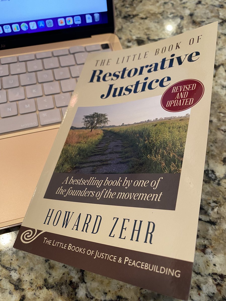 Little Book of Restorative Justice A Bestselling Book By One Of The Founders Of The Movement 