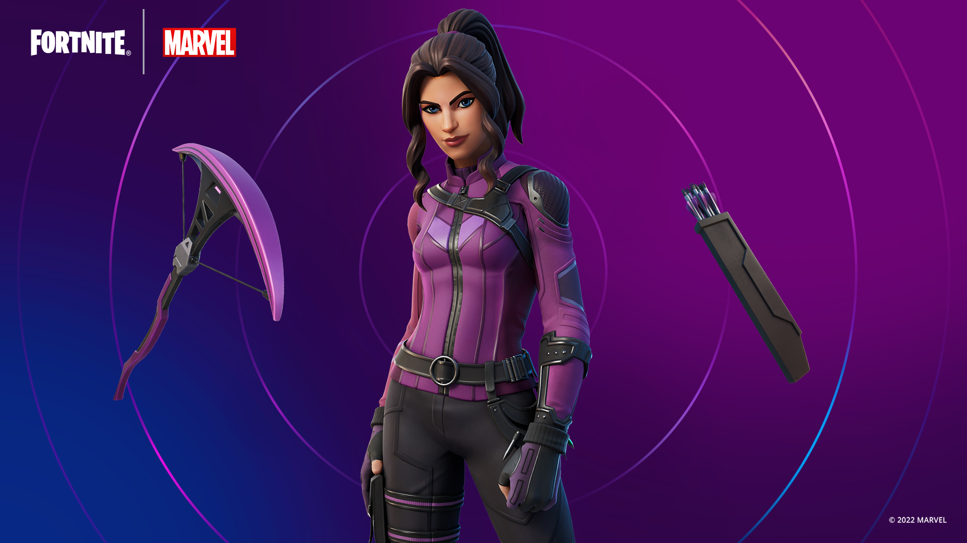 Fortnite You Re Not Defined By Your Past But Rather How Quickly You Can Pull Grab The Kate Bishop Outfit Part Of The Hawkeye Set In The Shop T Co Y5vjipn4bi