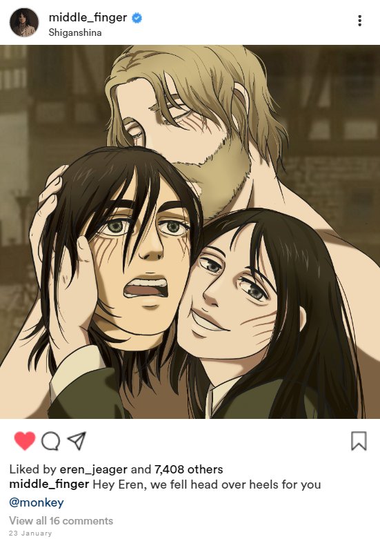 mikasa_yogurt's tweet image. • Behind the scenes of episode 78 •
#AttackonTitanFinalSeason #AttackOnTitan #ShingekiNoKyojin #aot #ErenJaeger #zekeyeager #Pieck