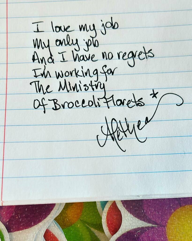 AletheaKontis's tweet photo. I’m in a weird mood. 🥦 
.
#writinglife #glamorous #girlpower #beginnings #newyear #saturdaysongwrite #divinefeminine  #patchworkpoetry #gibberish #perfectimperfection #princessalethea #aletheakontis #poetry #quotes #inspirational #princessprose #poet… https://t.co/fBGRHwgDi8 https://t.co/lgxEbiFHRV